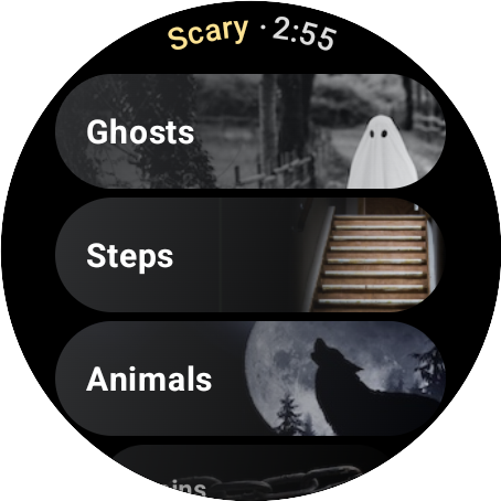 Scary Halloween for Wear OS