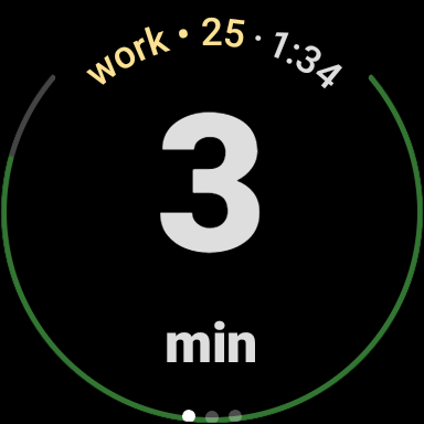 Pomodoro for Wear OS