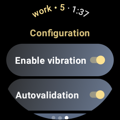 Pomodoro for Wear OS