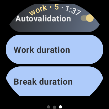Pomodoro for Wear OS